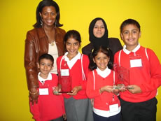 Children from Acton and Southall win award