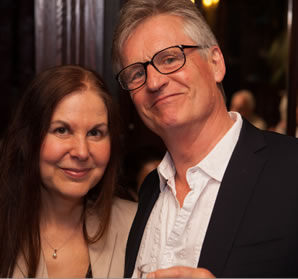 Gareth Jones and Fiona Howe producers of the film trilogy